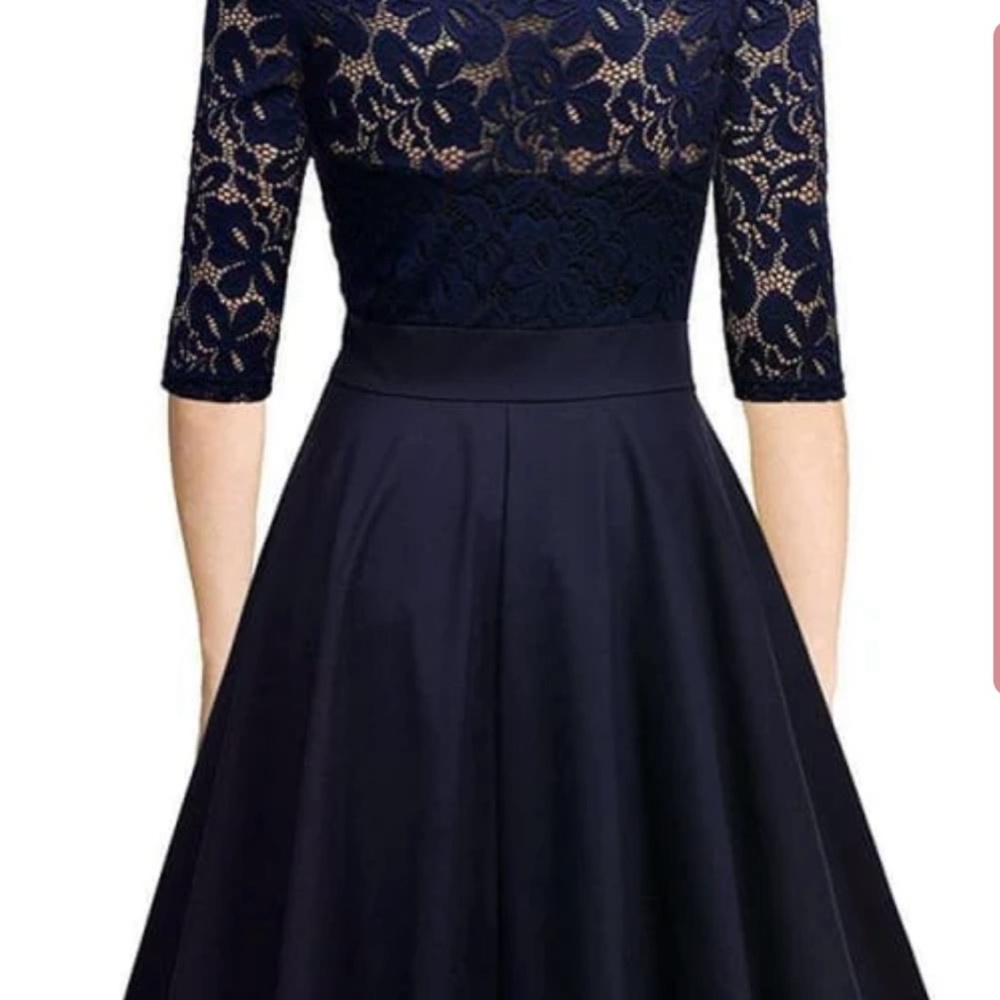 Elegant black Lace Dress